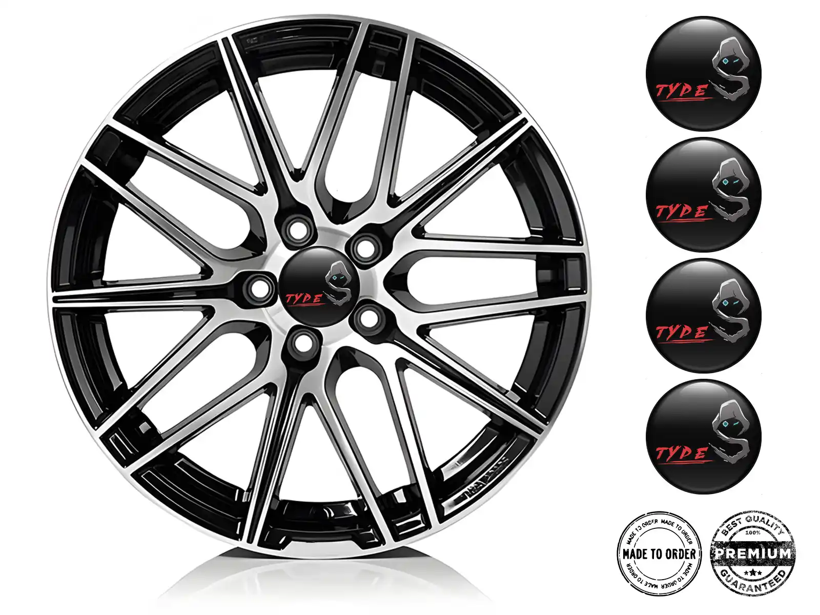 Car Rim Decal Brand Custom Brand Racing Horizon